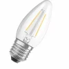 LED-Glühbirne E27 C35 Dimmbar Filament Kerze 4.8W Parathom Classic OSRAM 4058075590670 Warmes Weiß 2700K 10